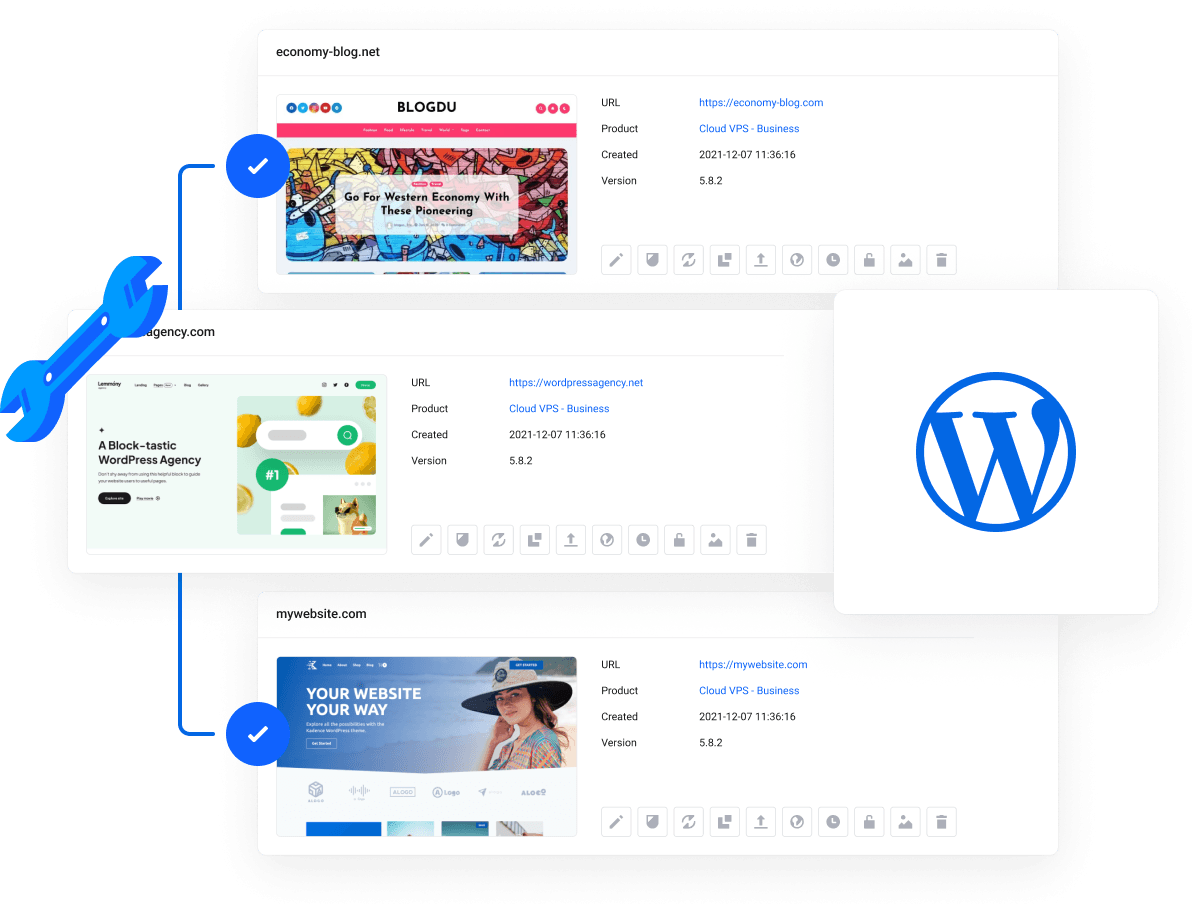 All-in-one WordPress dashboard